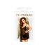Penthouse Seducție Casual - neglijeu dantelat și tanga (negru) - M/L
