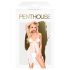 Set babydoll alb Sweet Beast - Penthouse - Trandafir seducător! - L/XL