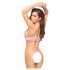 Penthouse - set lenjerie dantelă sutien - nude - M/L