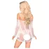 Penthouse - lenjerie sexy din dantelă - umeri căzuți - alb - L/XL