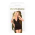 Penthouse - Rochie cu guler și tanga - negru - L/XL