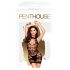 Rochie atrăgătoare Penthouse - cu guler înalt (negru) - XL