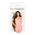 Penthouse - set lenjerie babydoll și tanga - roz