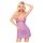 Penthouse - set lenjerie sexy - babydoll cu tanga - mov