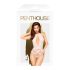 Penthouse - body sexy cu guler la gât - alb - M/L