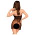 Penthouse - babydoll din dantelă cu tanga - negru - L/XL