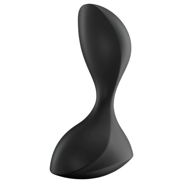 Satisfyer - Vibrator anal inteligent - silicon negru