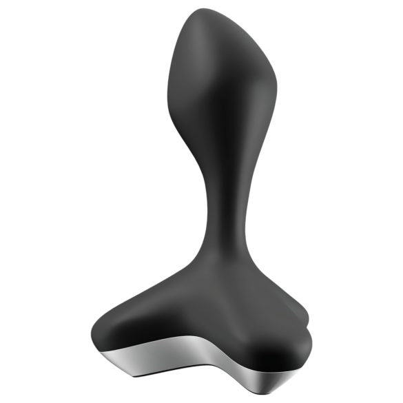 Satisfyer - vibrator anal cu acumulator - negru