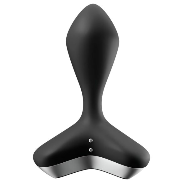 Satisfyer - vibrator anal cu acumulator - negru