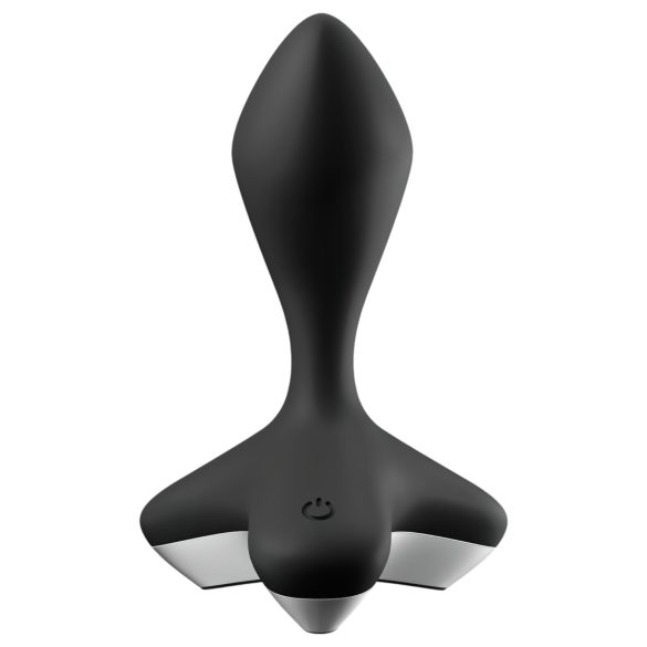 Satisfyer - vibrator anal cu acumulator - negru