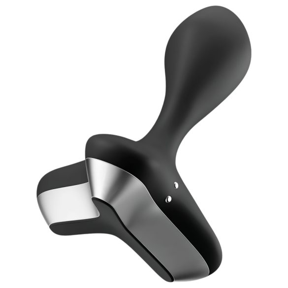 Satisfyer - vibrator anal cu acumulator - negru
