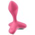 Satisfyer - vibrator anal reîncărcabil - silicon roz