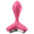 Satisfyer - vibrator anal reîncărcabil - silicon roz
