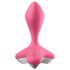 Satisfyer - vibrator anal reîncărcabil - silicon roz