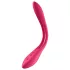 Satisfyer Elastic Joy - vibrator pentru cuplu flexibil, reîncărcabil - roșu