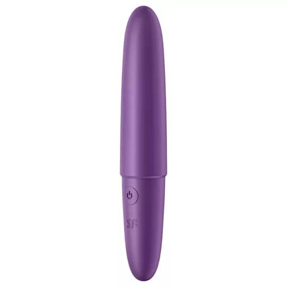 Satisfyer - Vibrator bullet rezistent la apă, reincărcabil - mov