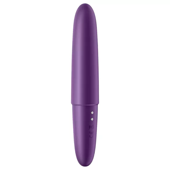 Satisfyer - Vibrator bullet rezistent la apă, reincărcabil - mov