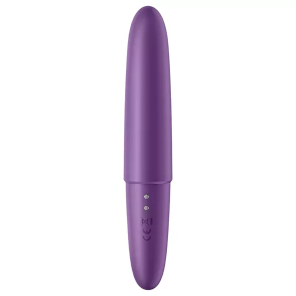 Satisfyer - Vibrator bullet rezistent la apă, reincărcabil - mov