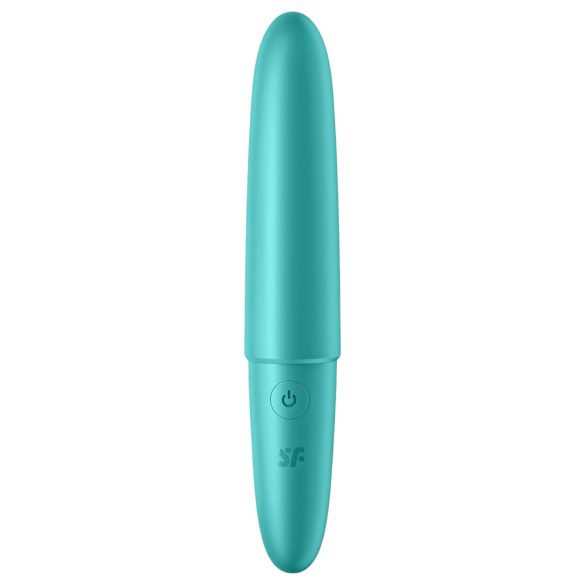 Satisfyer - vibrator bullet waterproof - ultra puternic - turcoaz