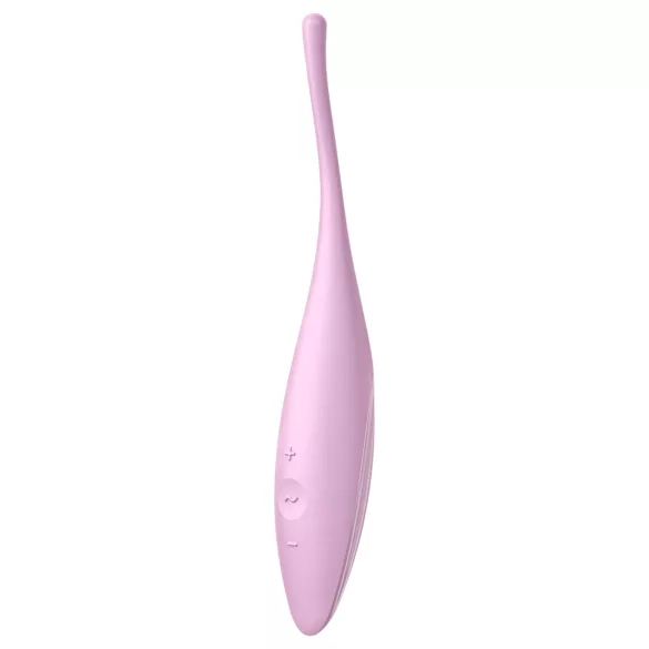 Satisfyer Twirling Joy - vibrator clitoridian controlat prin aplicație (roz)