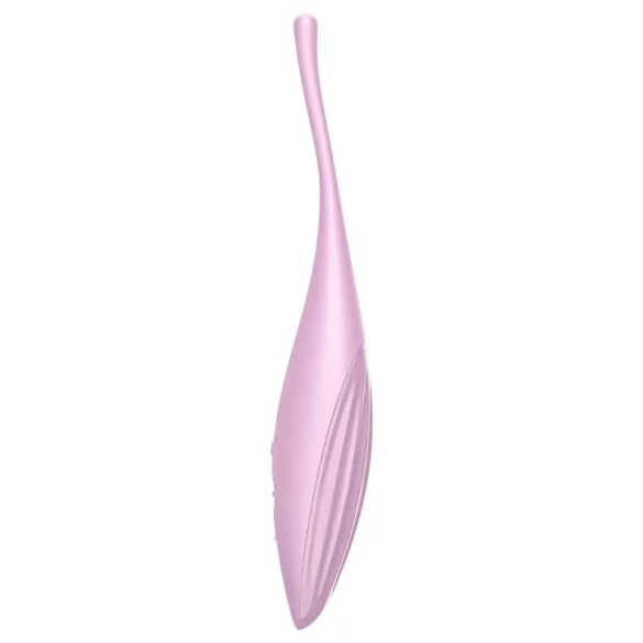 Satisfyer Twirling Joy - vibrator clitoridian controlat prin aplicație (roz)
