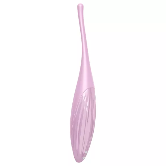 Satisfyer Twirling Joy - vibrator clitoridian controlat prin aplicație (roz)