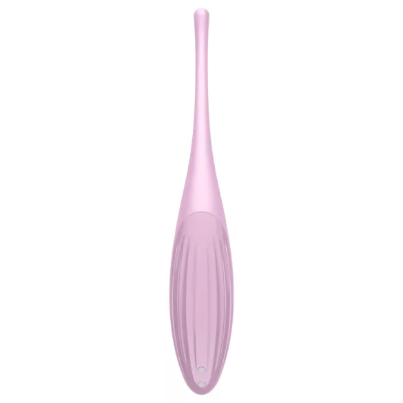 Satisfyer Twirling Joy - vibrator clitoridian controlat prin aplicație (roz)