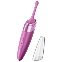   Satisfyer Twirling Delight - vibrator impermeabil pentru clitoris (mov)