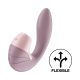 Satisfyer Supernova - vibrator 2în1 cu unde de aer, reîncărcabil (roz)