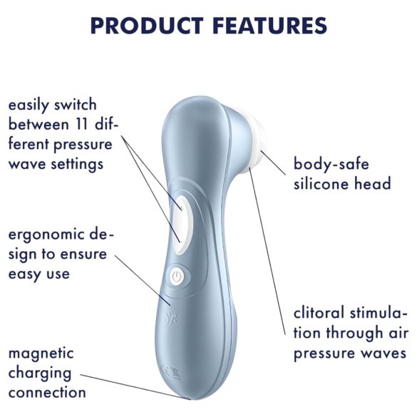 Satisfyer Pro 2 Gen2 - stimulator clitoridian cu unde de aer - reîncărcabil