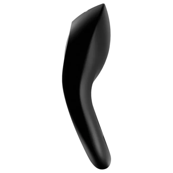 Satisfyer Legendary Duo - inel pentru penis cu vibrații, reîncărcabil - negru