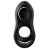 Satisfyer Legendary Duo - inel pentru penis cu vibrații, reîncărcabil - negru