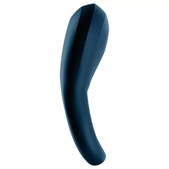 Satisfyer Epic Duo - inel pentru penis cu vibrații inteligente - silicon negru
