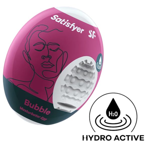 Satisfyer Egg Bubble - masturbator tip ou - silicon, 1 buc