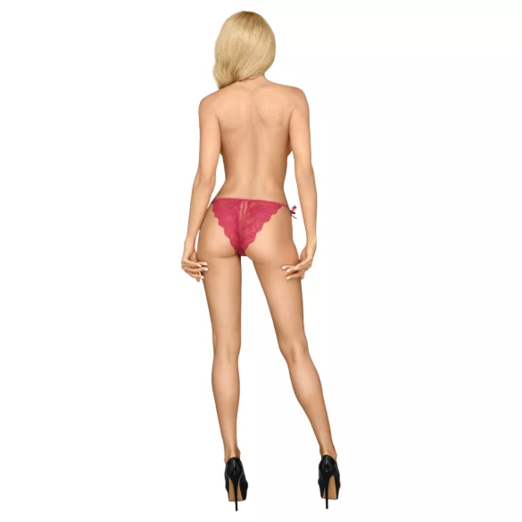 Penthouse Prea Fierbinte Ca Să Fie Real - chilot cu fundiță - (roșu) - L/XL