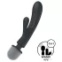 Satisfyer Triple Lover - vibrator pentru punctul G și masaj - argintiu