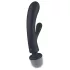 Satisfyer Triple Lover - vibrator pentru punctul G și masaj - argintiu