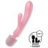Satisfyer Triple Lover - Vibrator masaj G-spot și clitoris - roz