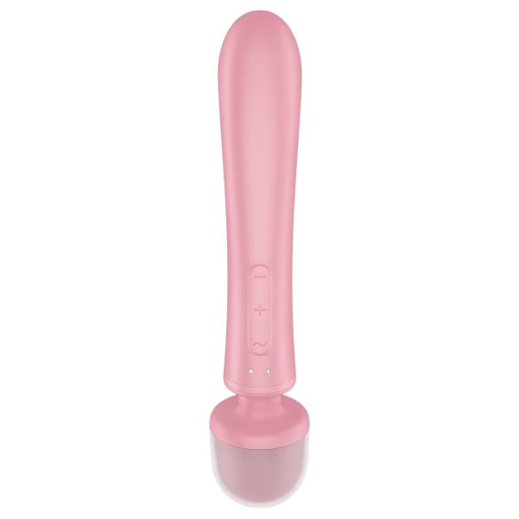 Satisfyer Triple Lover - Vibrator masaj G-spot și clitoris - roz