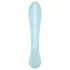 Satisfyer Triple Oh - vibrator cu acumulator, cu braț pentru clitoris (albastru)
