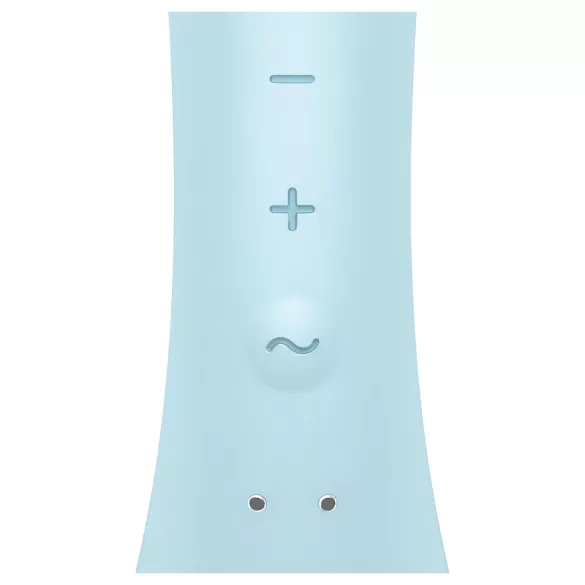 Satisfyer Triple Oh - vibrator cu acumulator, cu braț pentru clitoris (albastru)