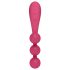 Satisfyer Tri Ball 1 - vibrator multifuncțional cu acumulator (roșu)