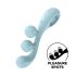 Satisfyer Tri Ball 2 - vibrator multifuncțional - silicon - verde mentă