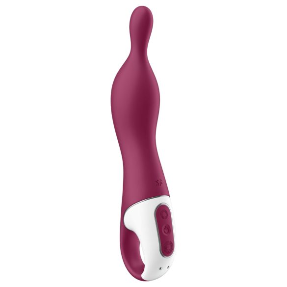 Satisfyer A-Mazing 1 - vibratoare A-punct reîncărcabil (roșu)