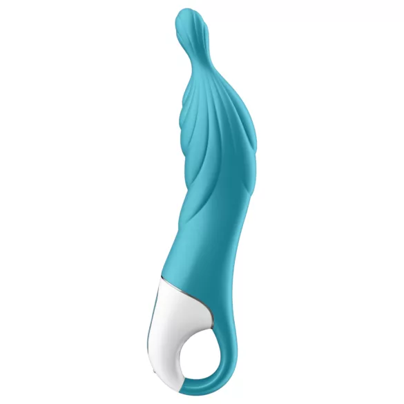 Satisfyer A-Mazing 2 - vibrator A-spot reincărcabil - turcoaz