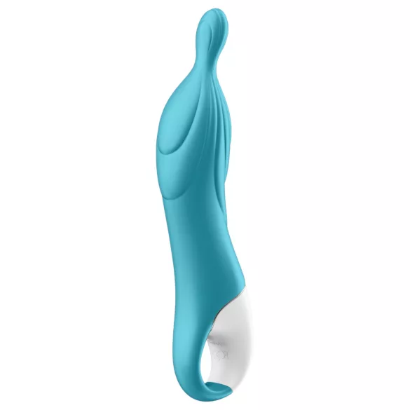 Satisfyer A-Mazing 2 - vibrator A-spot reincărcabil - turcoaz