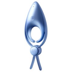   Satisfyer Sniper - inel de penis vibrant cu acumulator (albastru)
