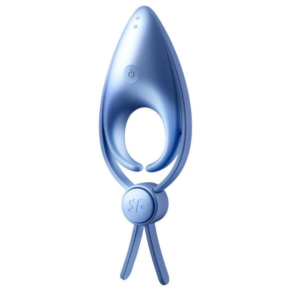 Satisfyer Sniper - inel de penis vibrant cu acumulator (albastru)