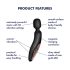 Satisfyer Wand-erland - vibrator masaj negru