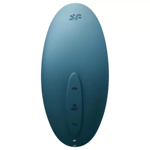 Satisfyer - vibratoare clitoridian cu unde de aer - reîncărcabil - albastru